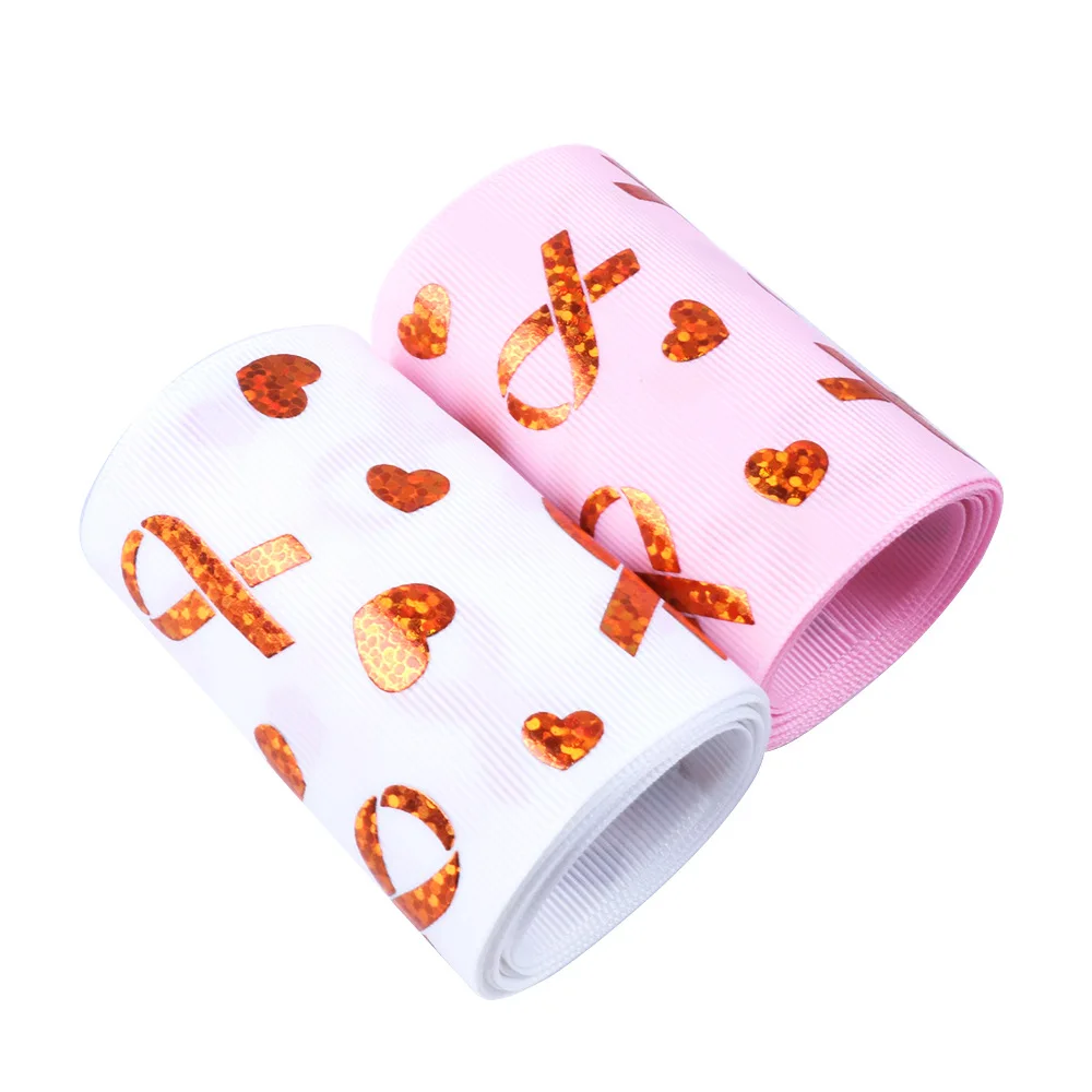 Голограмма Лазерная лампа для измерения рака молочной железы символ корсажная