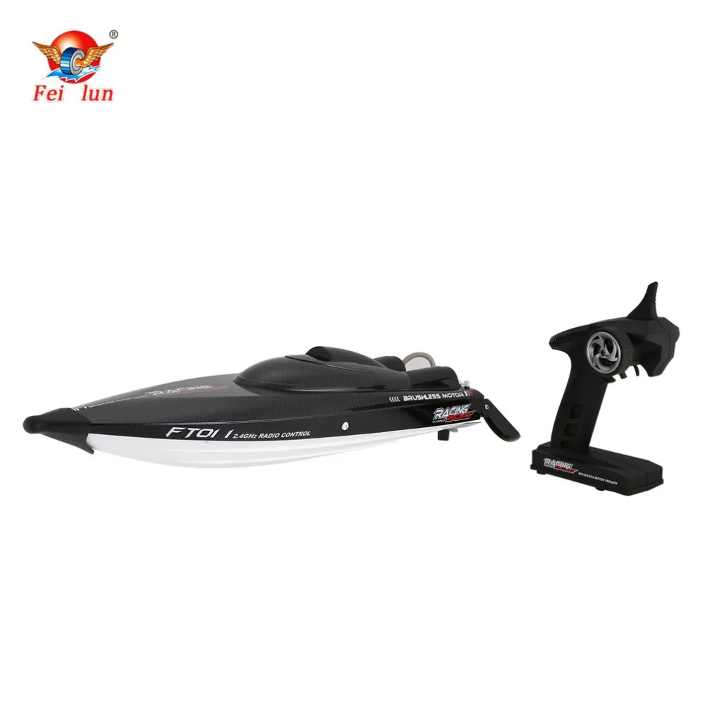 FT011 FT012 RC лодка 2,4G высокоскоростной бесщеточный мотор Встроенная система водяного охлаждения пульт дистанционного управления гоночная скорость лодка RC игрушки подарок