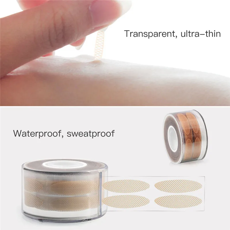 

600pcs double eyelid eyelid tape eyelid stickers seamless natural invisible super sticky lasting flesh-colored drum female