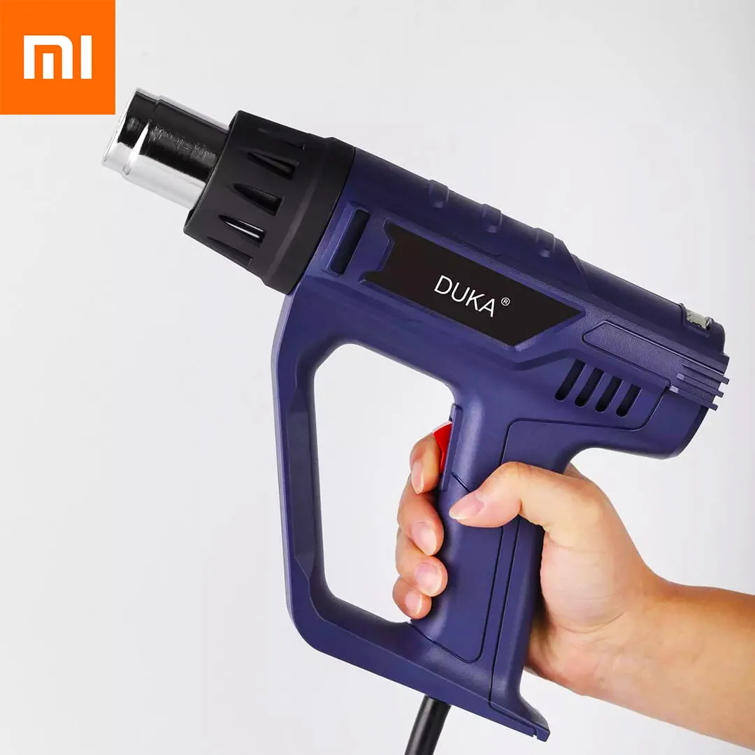 

Тепловой пистолет Xiaomi 2000 Вт, многофункциональный терморегулятор, тепловой пистолет для автомобиля, пленка для обогрева, профессиональный т...
