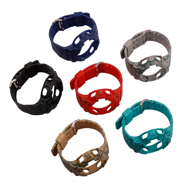 Watch accessories suitable for Casio GD120 GA-100 GA-110 GA-150 200 burst integrated strap men's and women's straps
