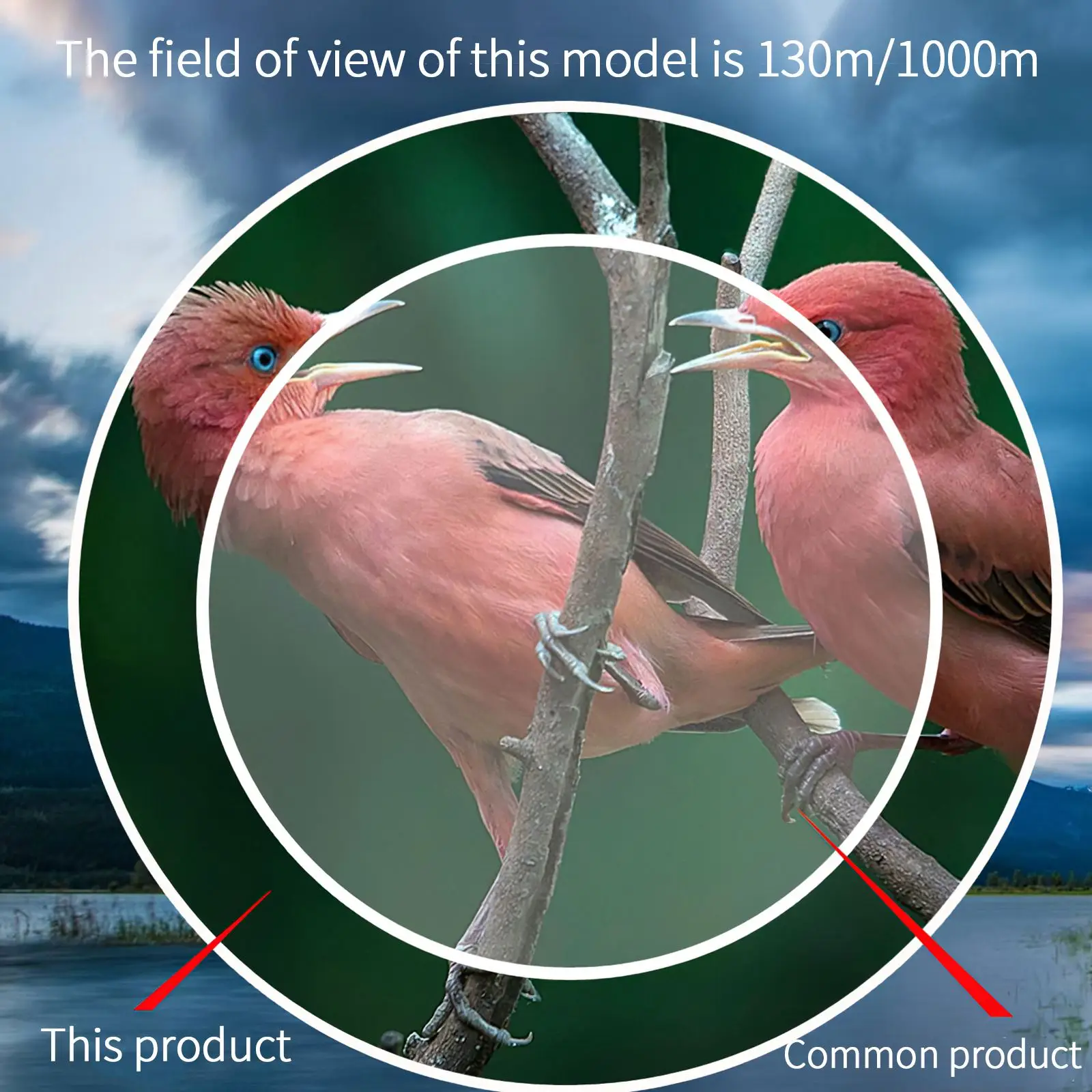

Camping Telescope Super Telephoto Zooms Monocular Waterproof Telescope Long-Distance Telescope For Travel Camping Hunting