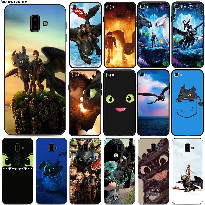 Как приручить дракона 2 мягкий силиконовый чехол для Samsung Galaxy J8 J6 J4 Plus Prime A2 Core J7 Duo |