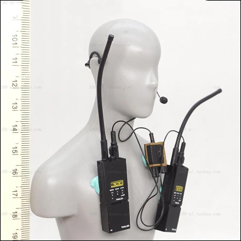 Модель радиоприемника и наушников GA1002U для 12-дюймовых фигурок масштаб 1/6 | Игрушки