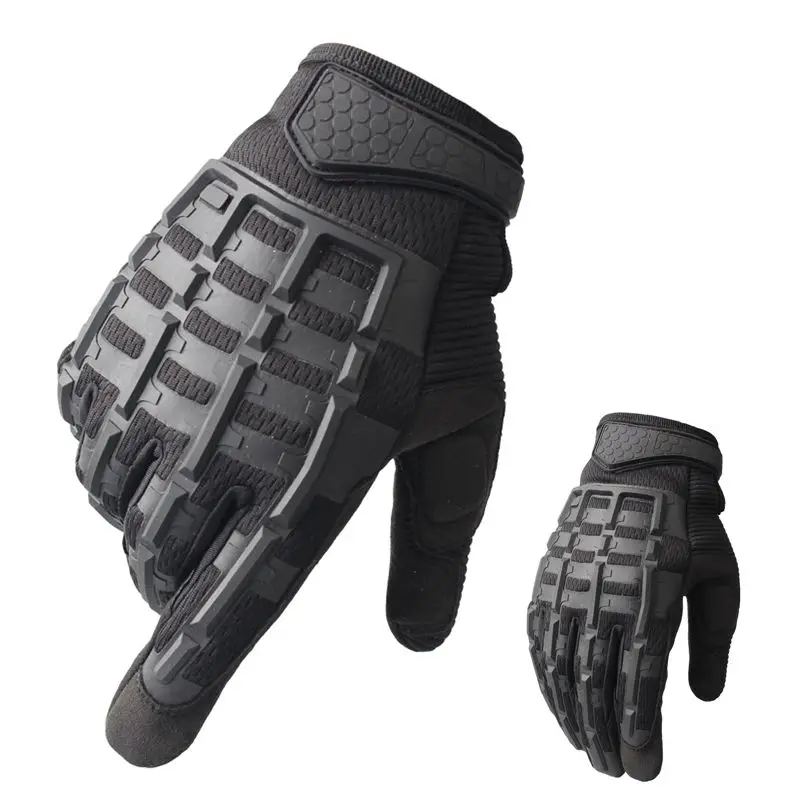 

Outdoor Sports Tactical Gloves for Hiking Riding Cyling Men Military Gloves Armor Combat Protection Shell Full Finger Glove Camo