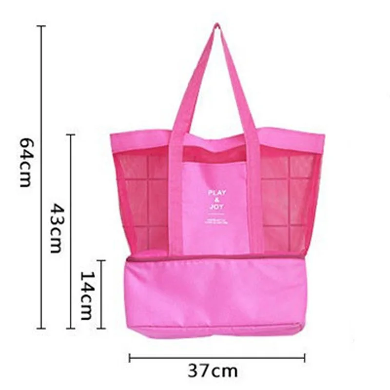 Термоизоляционная сумка холодильник органайзер для одежды косметики