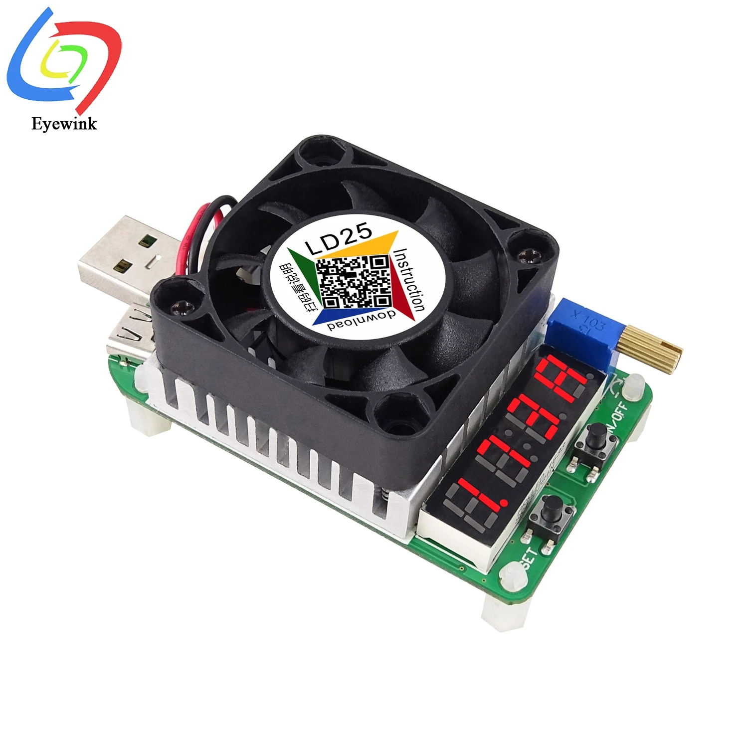 LD25 LD35 USB интерфейс электронный нагрузочный резистор разрядный аккумулятор тест