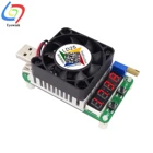 LD25 LD35 USB интерфейс электронный нагрузочный резистор разрядный аккумулятор тест светодиодный дисплей вентилятор регулируемый ток напряжение 25 Вт