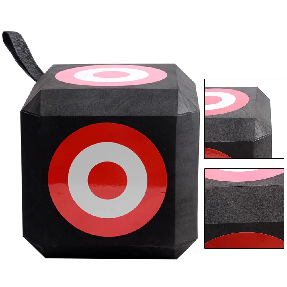 

6-sided 3D Dice Foam Target Portable Outdoor Archery Training Target Cube Foam Large Target Reusable Shooting Target Dropship