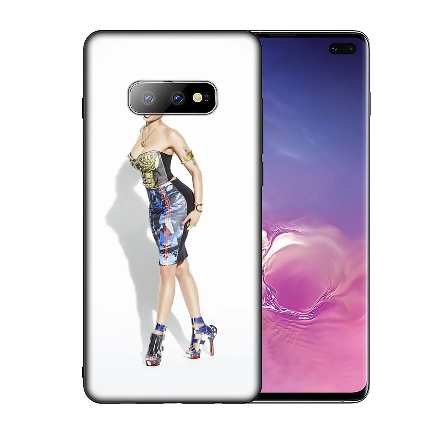 Мягкий силиконовый чехол для телефона IYICAO Рианна Ники Минаж и Бейонсе Samsung Galaxy S20
