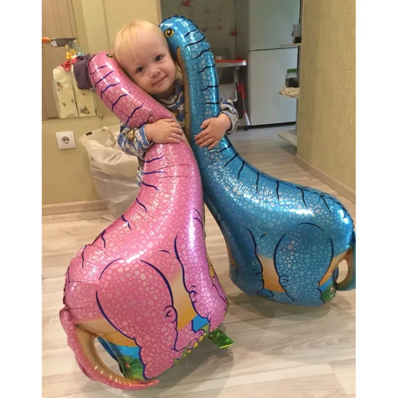 1 шт. большой моделирующий фольгированный шар динозавра тираннозавр рекс