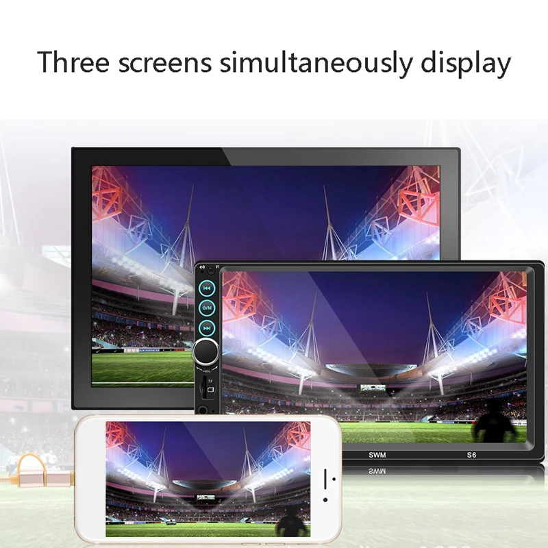 

NEW-7 Inch Android Car Bluetooth Gps Navigation Quad-Core Radio Video o Multimedia Mp5 Player