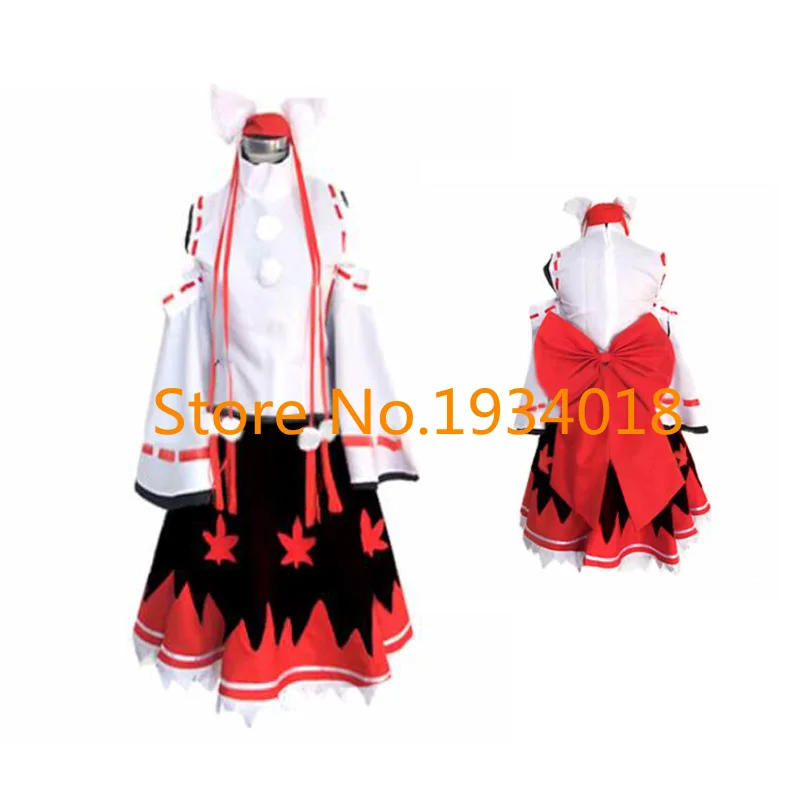 

Anime Touhou Project Inubashiri Momiji Cosplay Costume custom any size