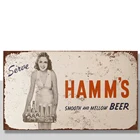 Металлическая Оловянная вывеска hamm Декор на пивную тему Bar Pub Home Vintage Retro плакат для кафе