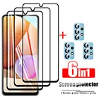 Закаленное стекло с полным покрытием для Samsung Galaxy A32 A03s A52s A22 A72 A52 A12, защита экрана, гидрогелевое защитное стекло, объектив камеры