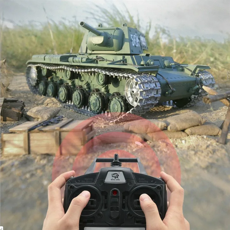 6 0 новое издание с инфракрасными датчиками и боевой системы 1/16 России Sovien Unit KV 1