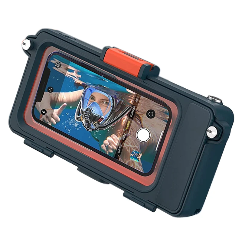 

IPX8 Waterproof Phone Case For Iphone Samsung Galaxy All Series Professional Diving Phone Case With Bluetooth Controller