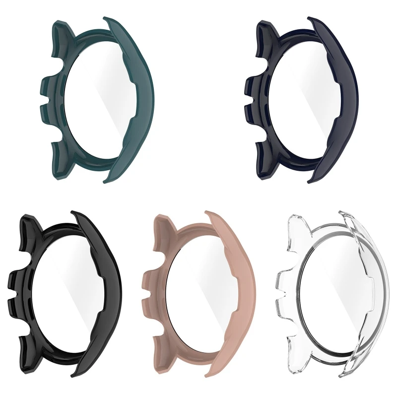 

R91A Shell Tempered Glass Screen Protector Case Bumper Housing for huami-Amazfit GTR3