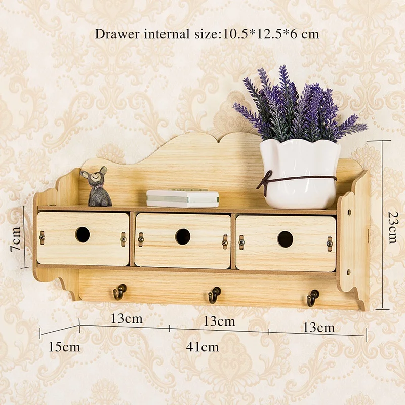 Настенная полка настенная вешалка для ключей настенный Декор ванной комнаты