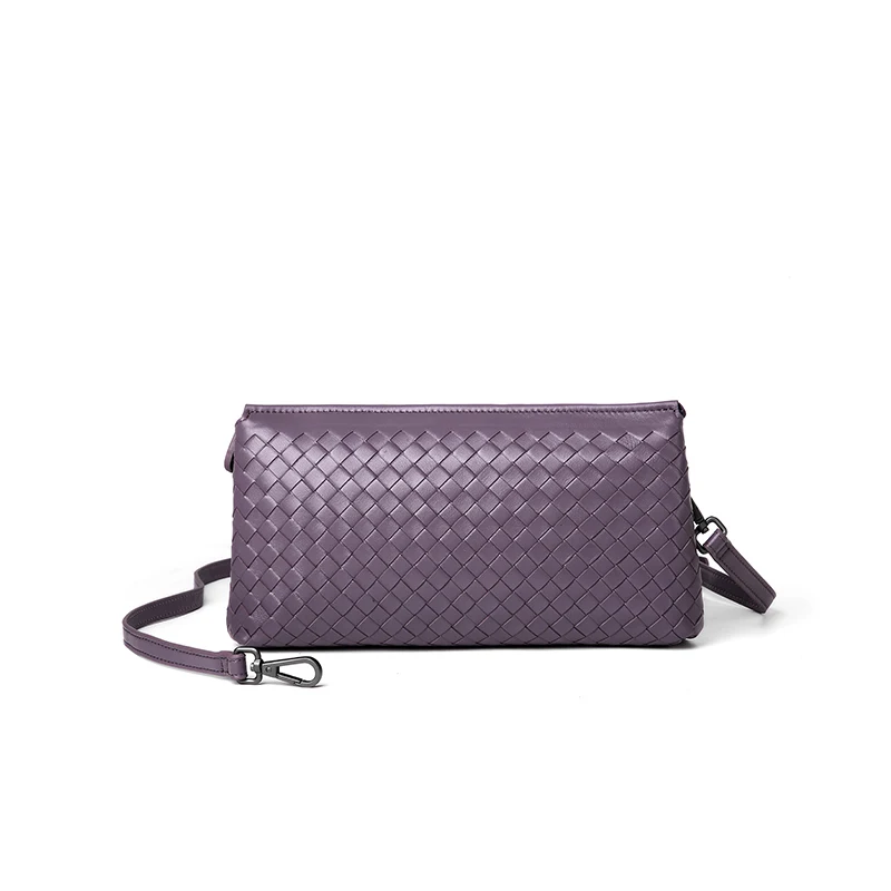 

Bags For Women Soft Lambskin Top Quality Messenger Bag Real Leather Shoulder Bags Knitting Crossbody Small Female