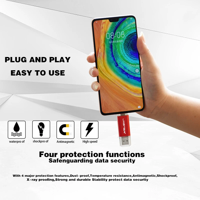 Корабль высокоскоростной USB флеш-накопитель OTG Флеш накопитель 128 Гб 64 флэшку 32gb 256