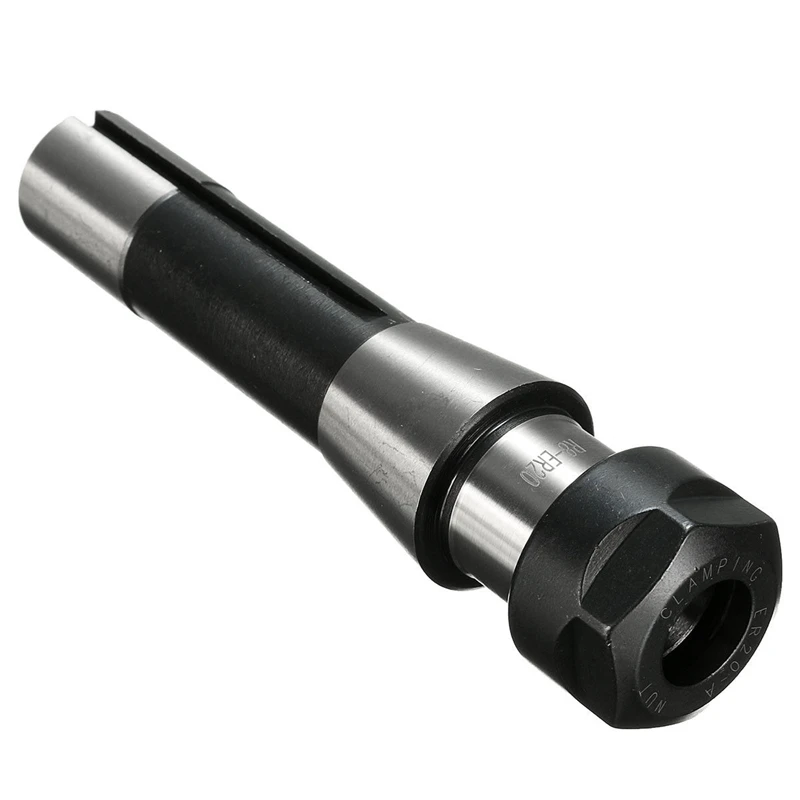 

1x R8 ER20 7/16 inch Collet Chuck Holder CNC Milling Lathe & 1pc M10 Drawbar ER20 MT2 Steel Material Collet Chuck Holder