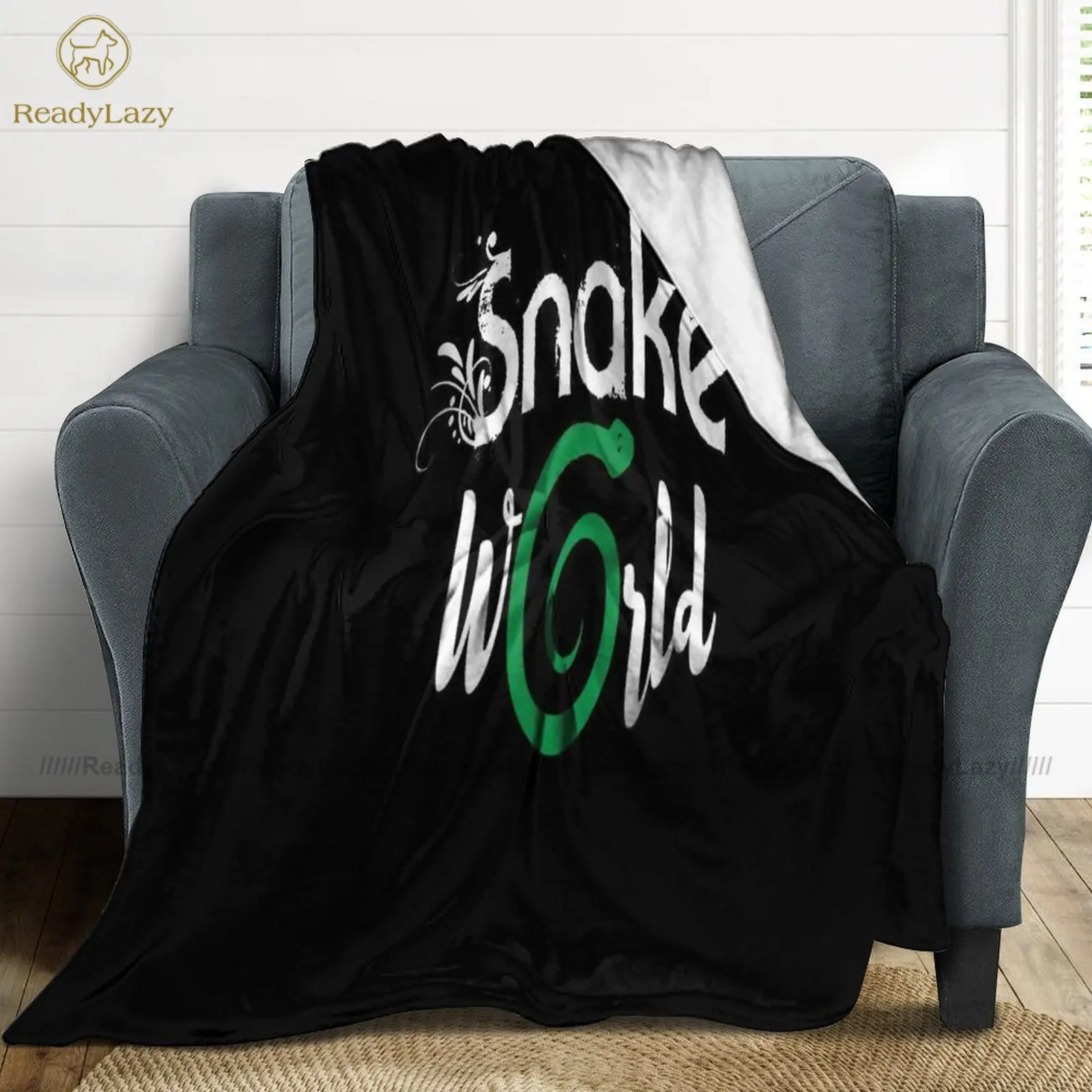

Snakeskin Blanket Cheap Cute Bedspread Fleece Travel Soft Blanket
