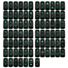 Водонепроницаемая IP68 светильник Панель 12 В24 В для лодочного автомобиля, ВКЛ.ВЫКЛ., зеленый светодиодный клавишный переключатель SPST DPDT для ARBCARLINGNARVA4x4, аксессуары