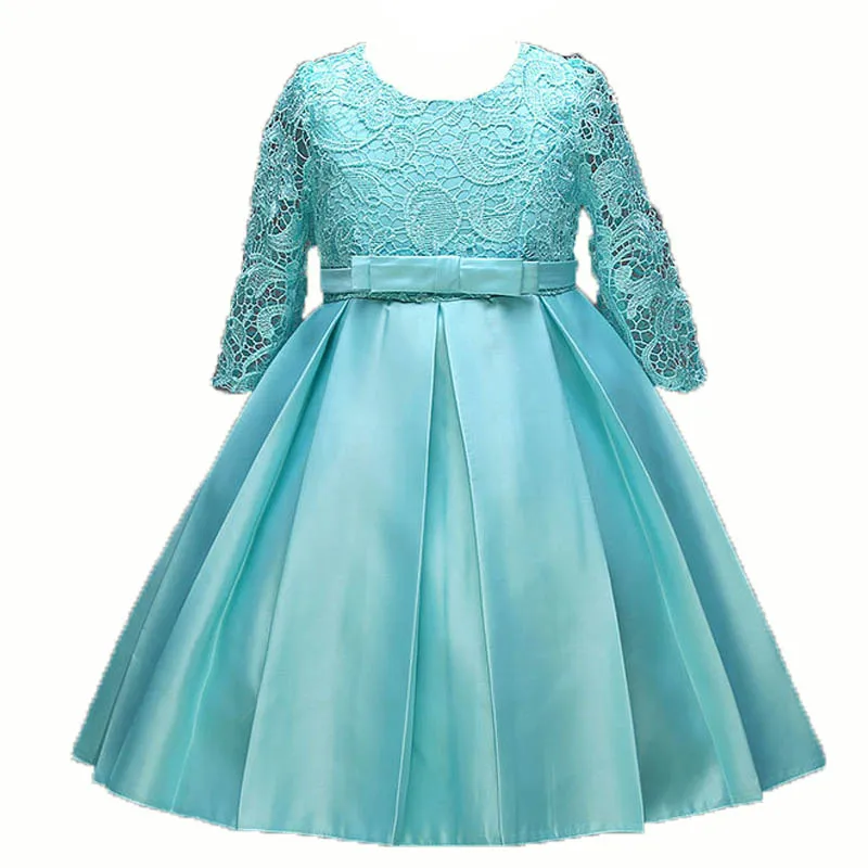 Fashion Christmas Dress Princess Flower Girl Birthday Party Baby Dance Design Clothes Child | Детская одежда и обувь