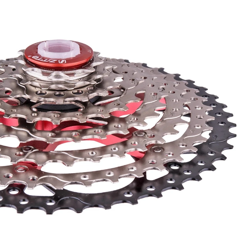 ZTTO 8 скоростей 11-46T велосипедная кассета MTB велосипед Freewheel Сверхлегкий Звездочка |