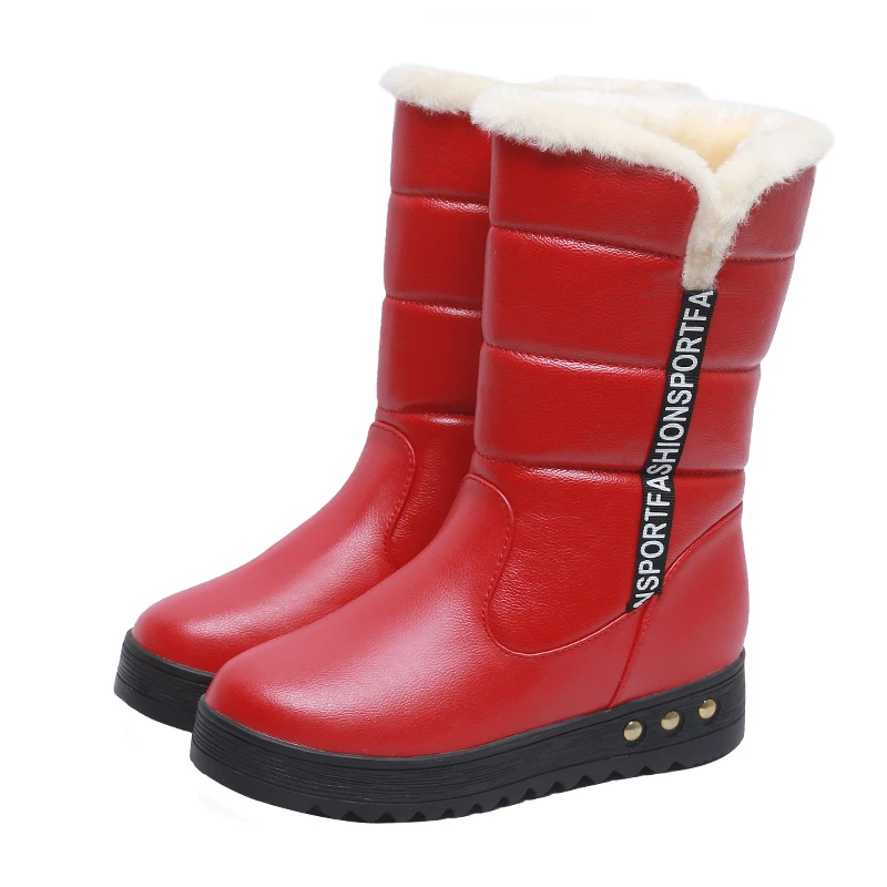 

Women snow boots platform winter boots thick plush waterproof non-slip boots fashion women winter shoes warm fur botas mujer