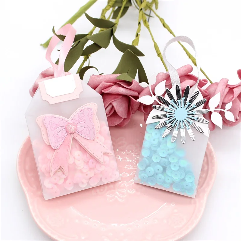 YPP CRAFT Teabag Sequin Holder Metal Cutting Dies Stencils for Scrapbooking/photo album Decorative Embossing Paper Cards