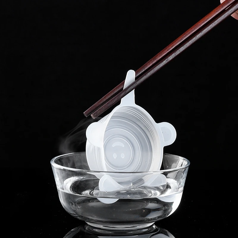 Силиконовые крышки для пищевых продуктов кухонная посуда чаша сохранения