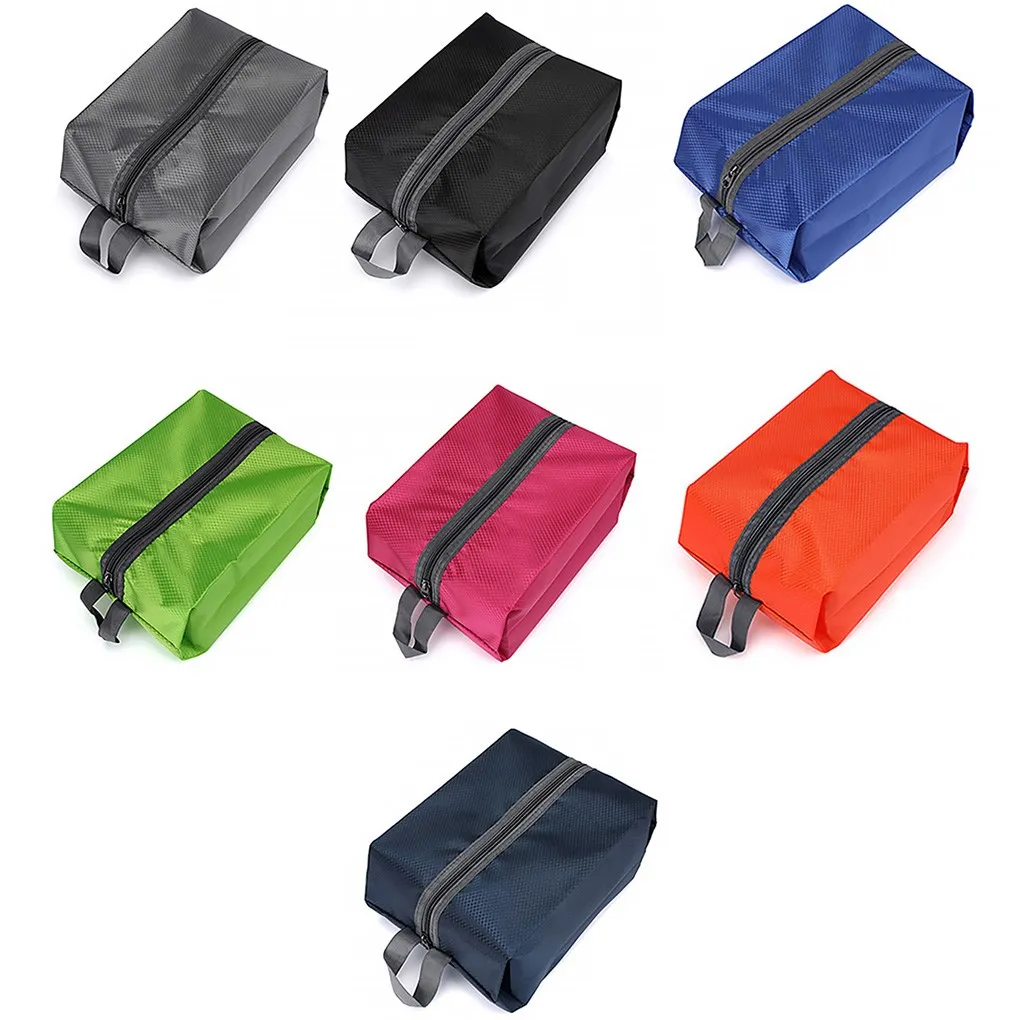 

2021New Women Men Shoe Storage Bag Large Capacity Shoe Nylon Travel Dust Bags Outdoor Toiletry Organizer Bag
