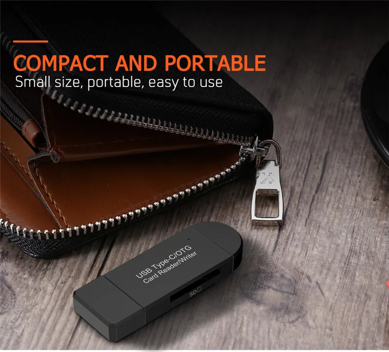 USB 3,0 считыватель карт памяти type c OTG android адаптер кардридер для micro SD TF microsd ноутбука Настольный компьютер usb интерфейс
