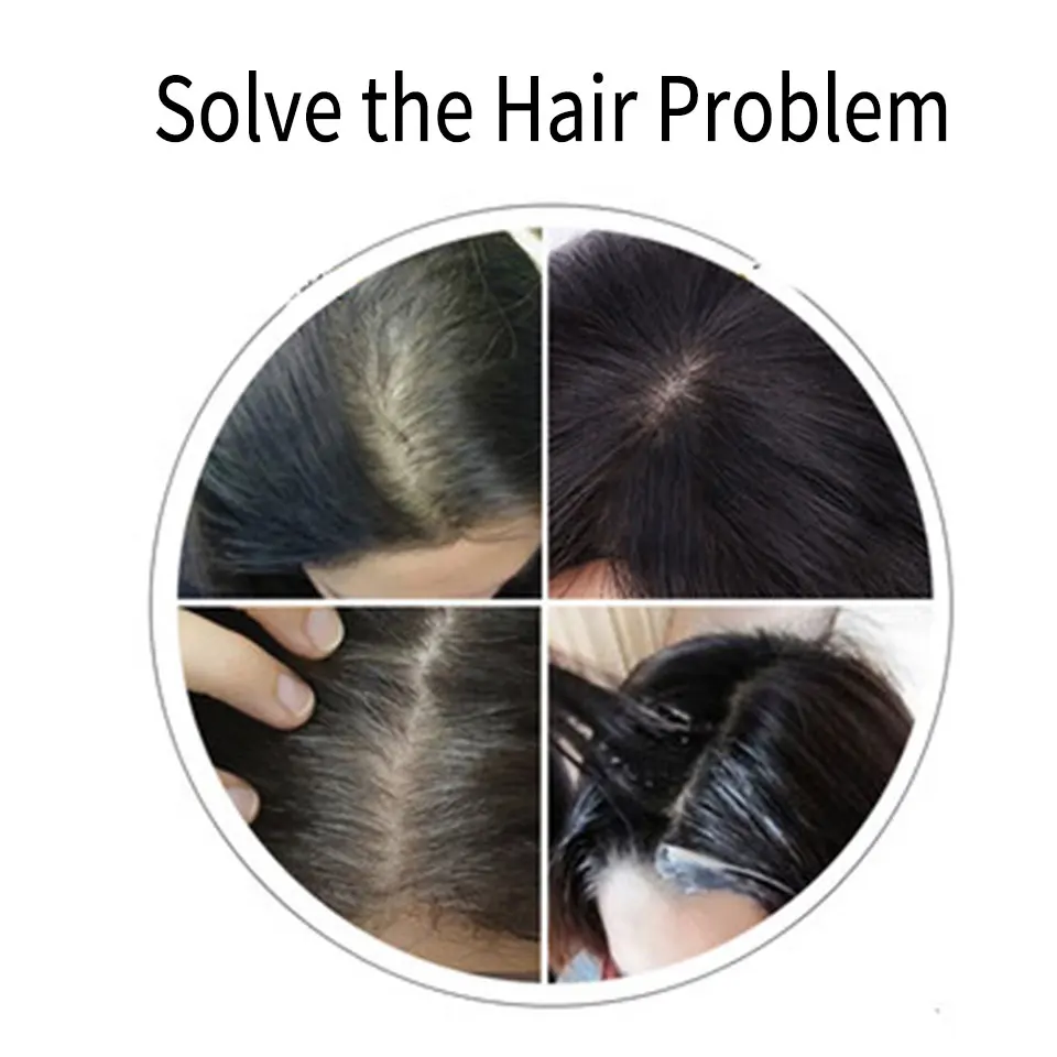 Бесшовные Невидимые удобные натуральные волосы BUQI верхнее покрытие коричневого