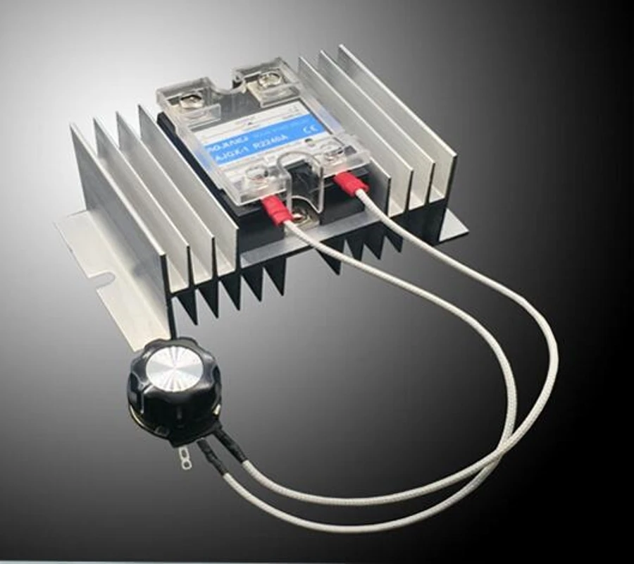 Электронный регулятор напряжения SCR 110 В переменного тока 220 380 8000 Вт контроллер
