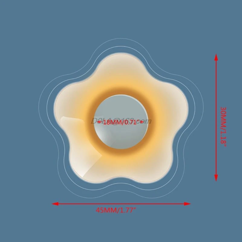 2 шт. нано-серебристый силикон корректор для сосков лепестковый экстрактор