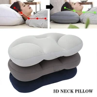 3d neck pillow creative neck head rest deep sleep air cushion pressure relief pillows washable pillowcase home textile recovery