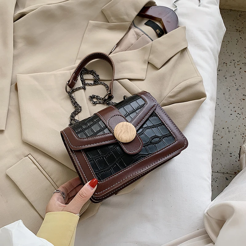 

New Woman Shoulder Bag Fashionable Simple Chain Messenger Bag High Quality Luxury Designer Handbag 2021 New Female Underarm Bag