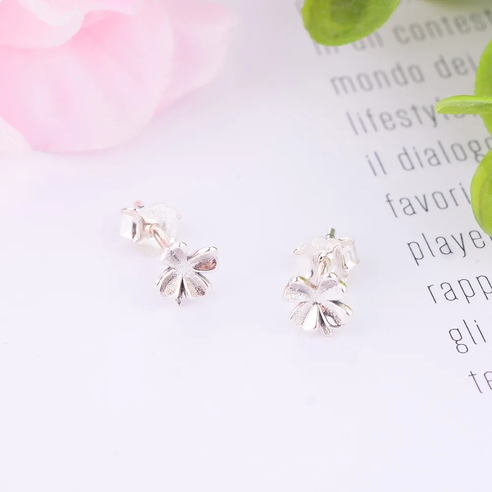 Серьги гвоздики женские из серебра 925 пробы в Корейском стиле|Серьги-гвоздики| |