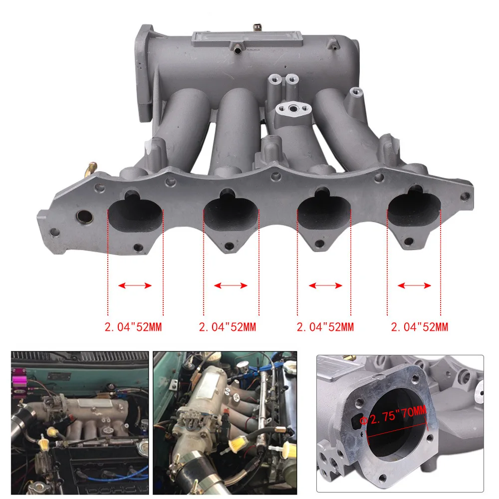 Впускной коллектор серии Pro 1999-2000 для Honda Civic Si B16A2 DOHC VTEC | Автомобили и мотоциклы