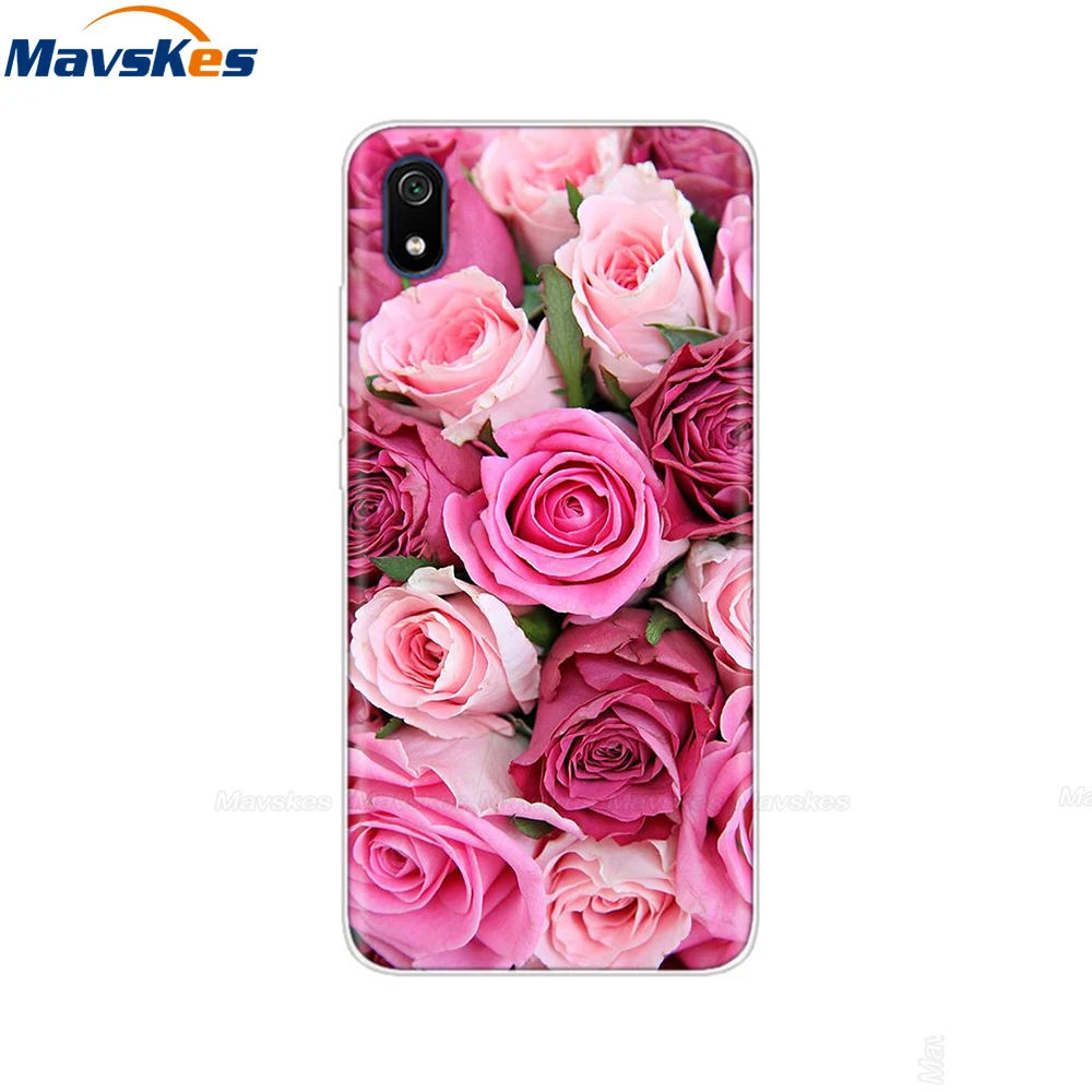 1 Мягкий чехол из ТПУ для Xiaomi Redmi 7A, чехол для Xiaomi Redmi 6A, милый силиконовый чехол для телефона, для Redmi 4A Redmi5A Coque - Цвет: 1