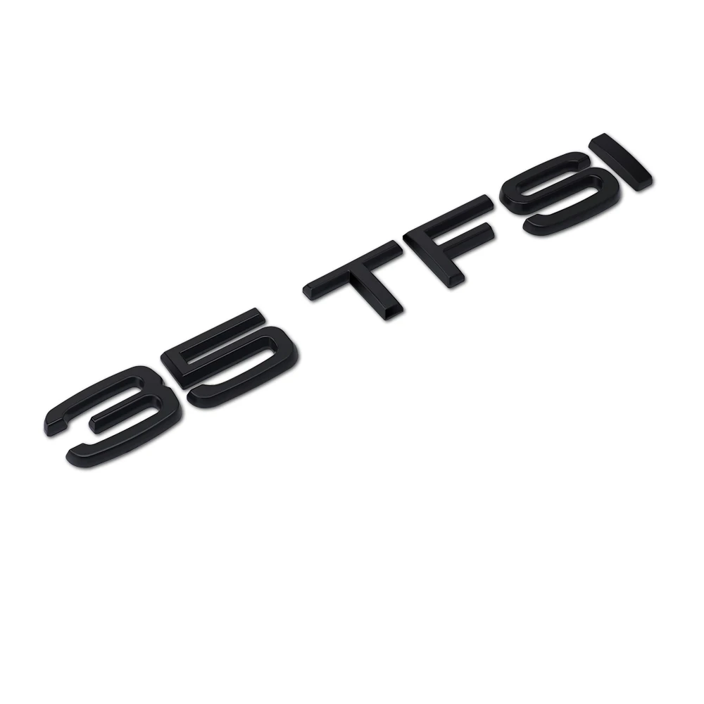 55 50 45 40 35 30 TFSI наклейка с логотипом и надписью на багажник для Audi A3 A4 A5 A6 A7 A8 S4 S5 S3 S6 S7
