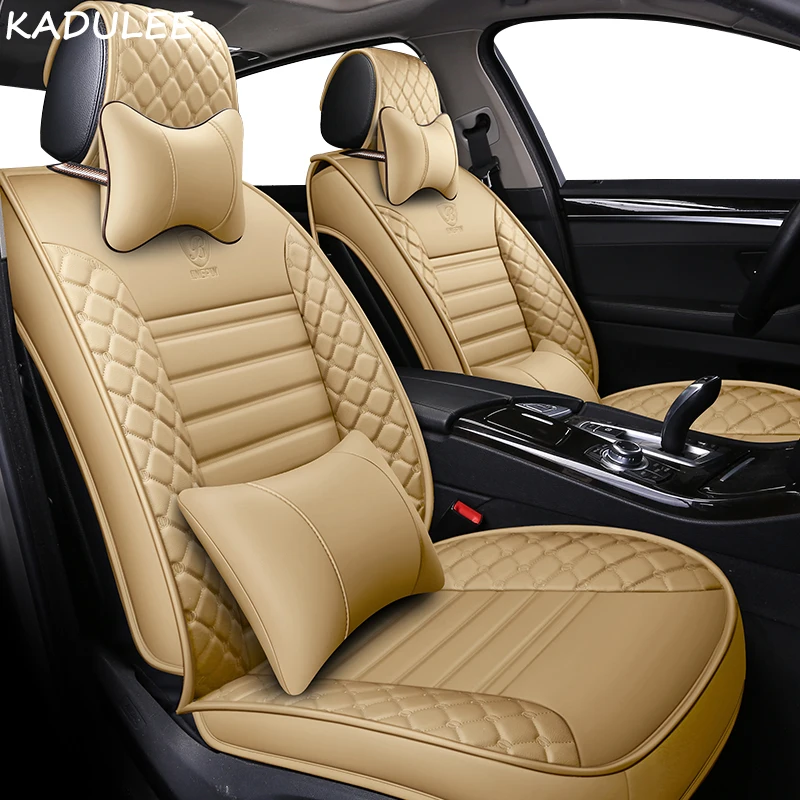 Чехол для автомобильного сиденья KADULEE из искусственной кожи Chrysler 300C PT Cruiser Grand Voyager