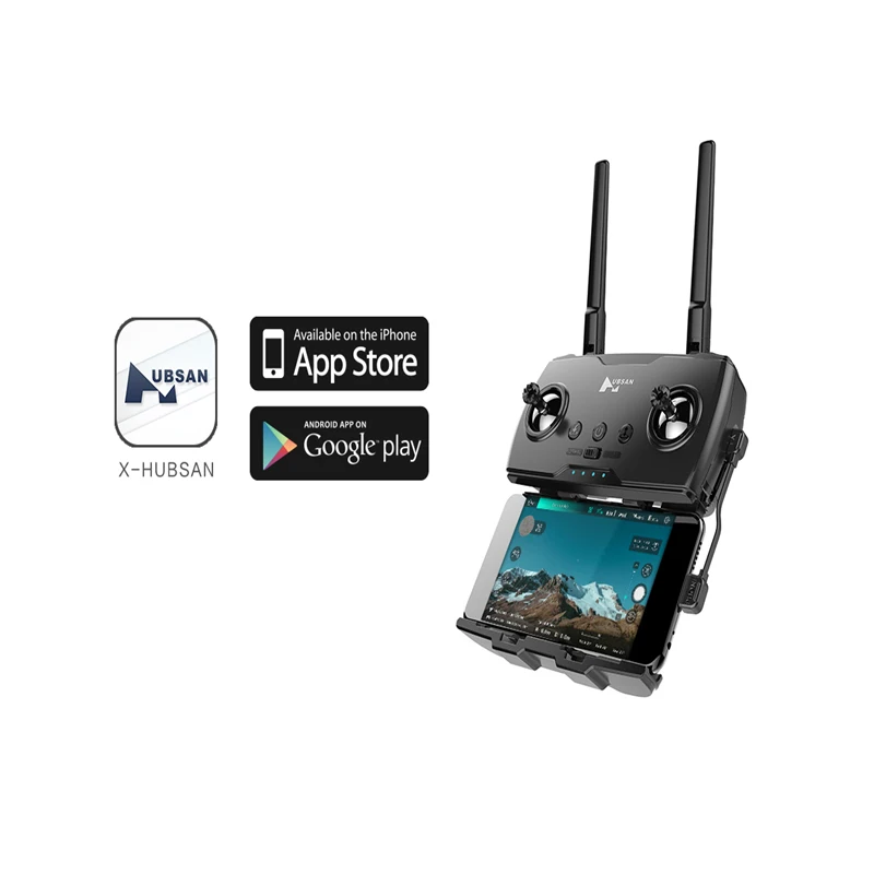 Квадрокоптер Hubsan ZINO 3-осевой с шарнирным замком GPS Wi-Fi FPV 4K UHD | Игрушки и хобби