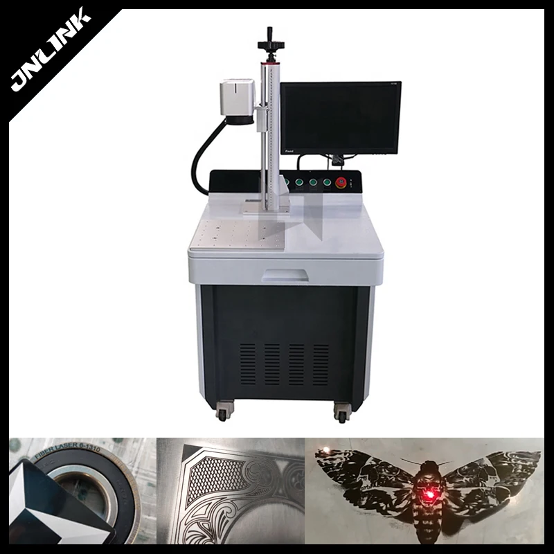 ЧПУ волоконная лазерная маркировочная машина для жетона собаки табличка из