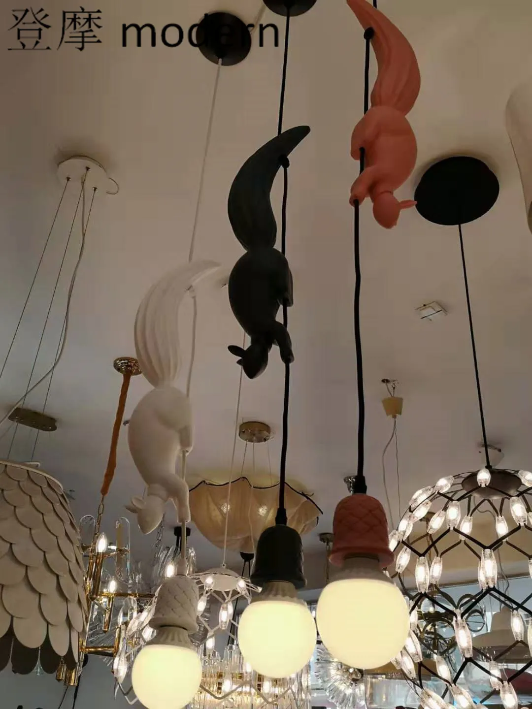 Скандинавские Macarons ресторанные подвесные светильники столовая пост современная