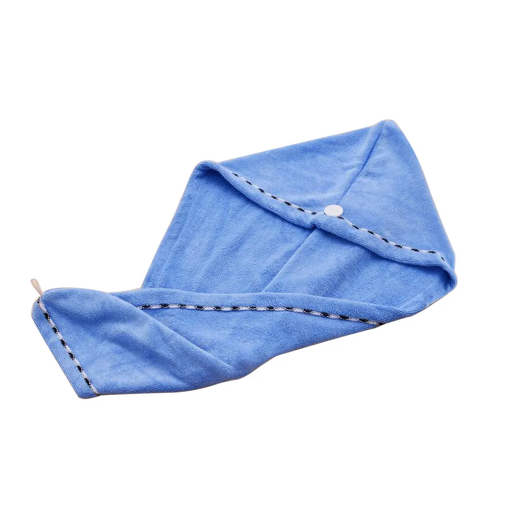 

Shower Caps Rapided Drying Hair Towel Microfiber Quick Magic Dry Hair Hat Wrapped Towel Bathing Cap 2pcs Hat Wrapped Towel #864