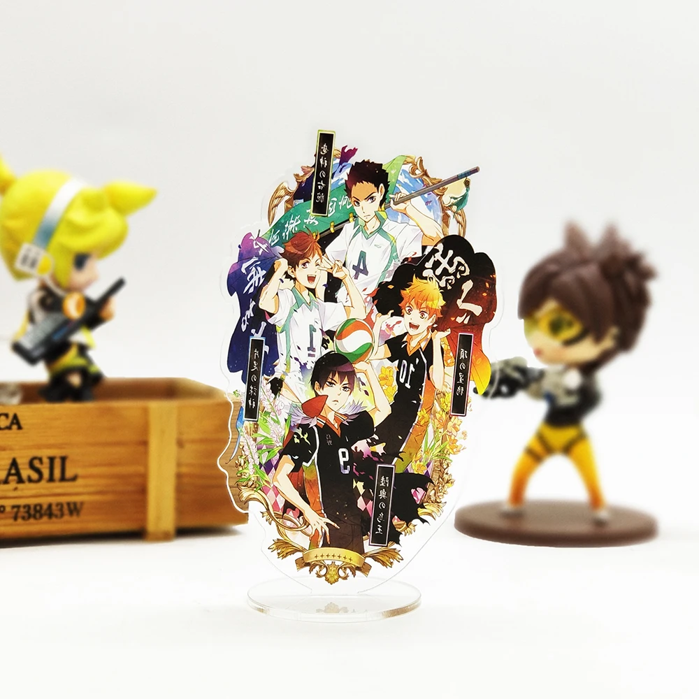 Haikyuu! Shoyo Tobio Tooru hajime HF акриловая подставка фигурка держатель для торта Топпер